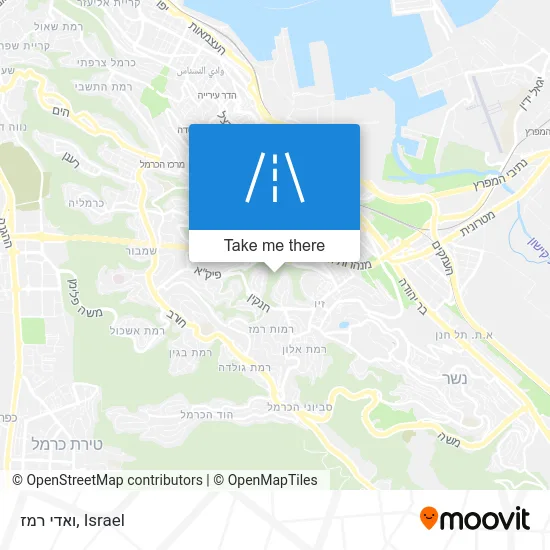 Карта ואדי רמז