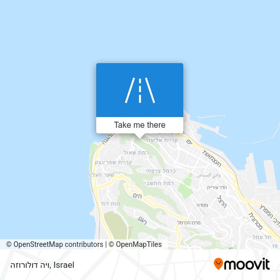 ויה דולורוזה map