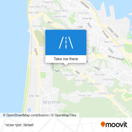 יוסף שכטר map