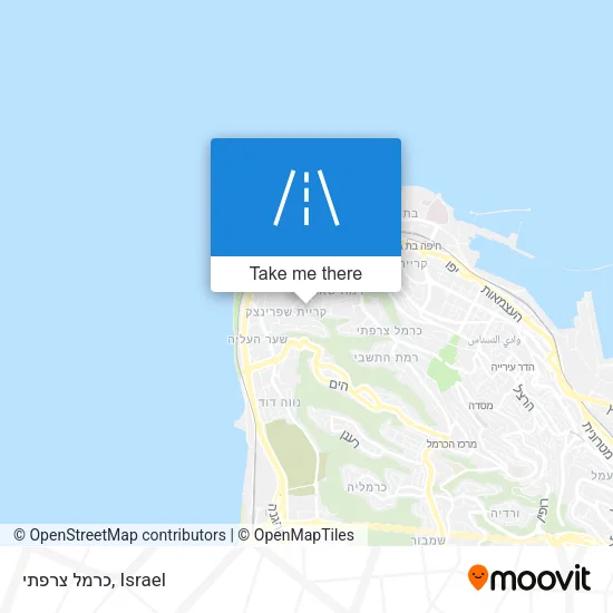Карта כרמל צרפתי