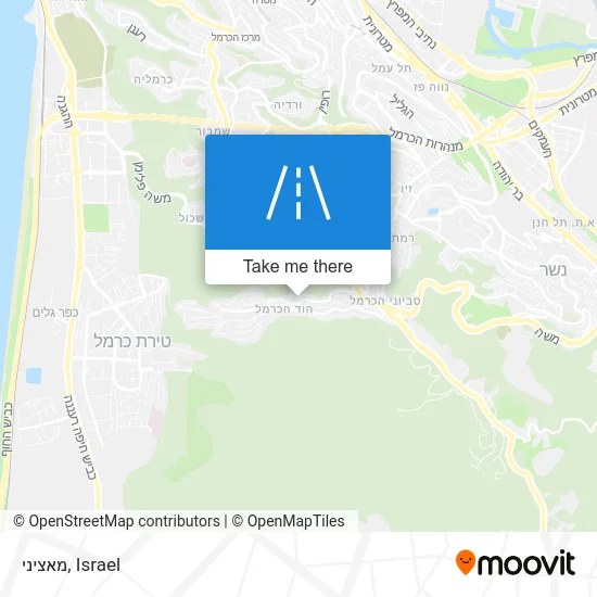 Карта מאציני