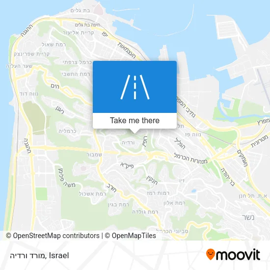 Карта מורד ורדיה