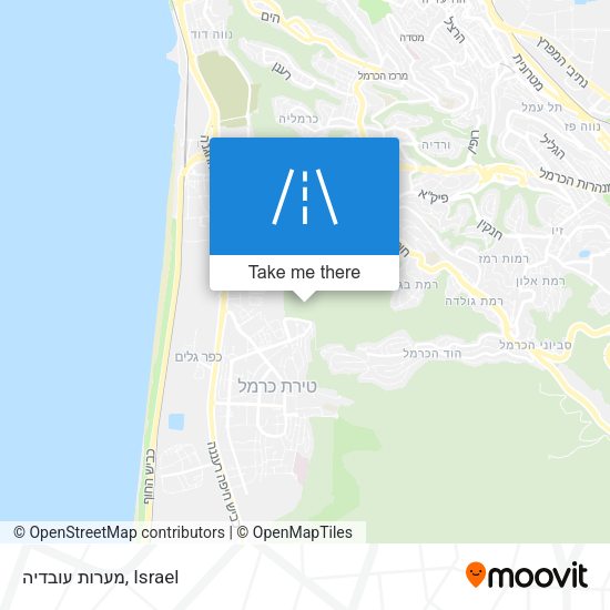 מערות עובדיה map