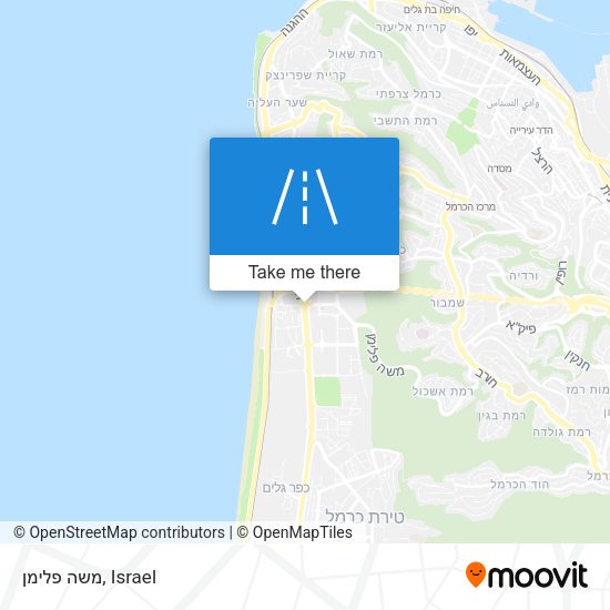 משה פלימן map