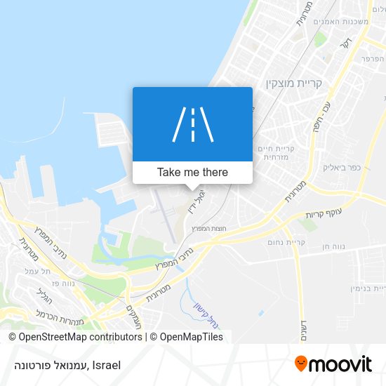 עמנואל פורטונה map