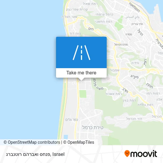 Карта פנחס ואברהם רוטנברג