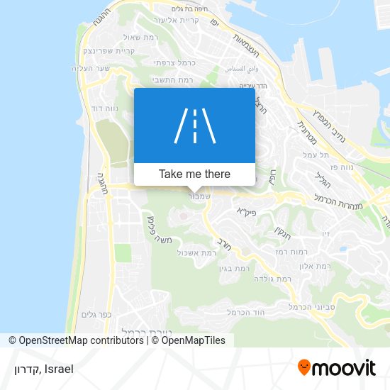 קדרון map