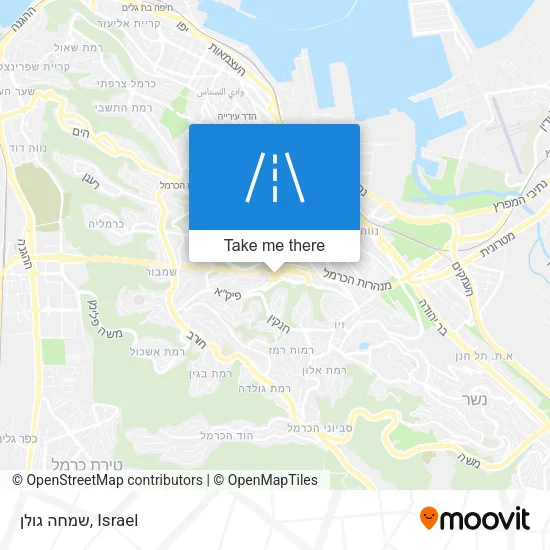 Карта שמחה גולן