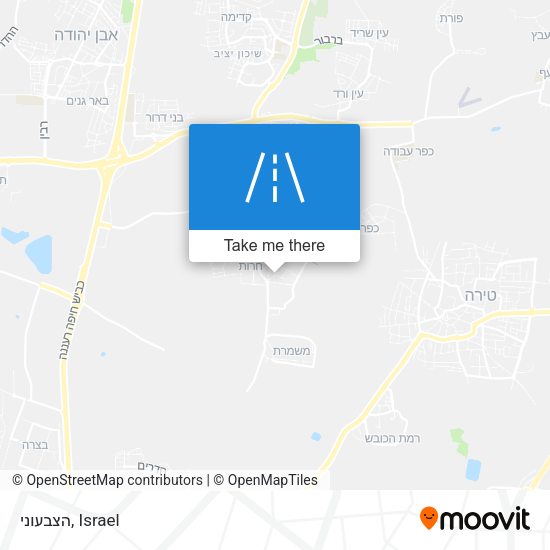 הצבעוני map