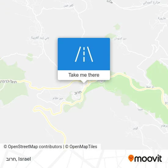 Карта חרוב