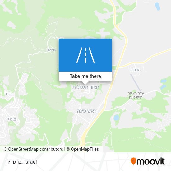 Карта בן גוריון