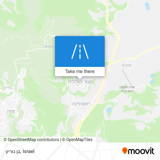 Карта בן גוריון