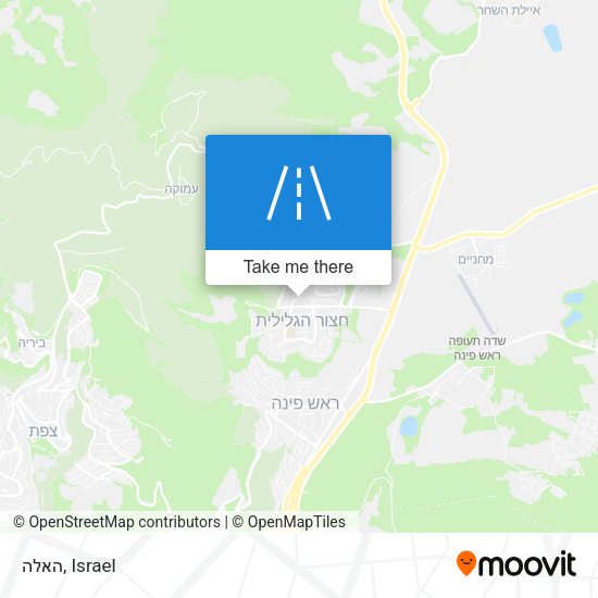 האלה map