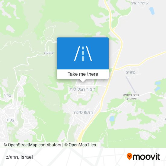 הדולב map