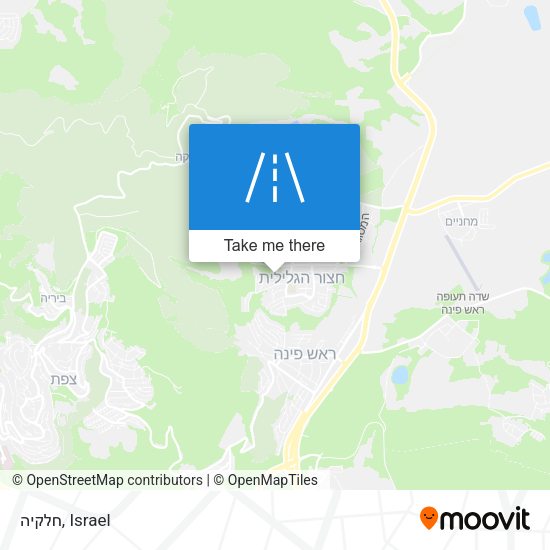 חלקיה map