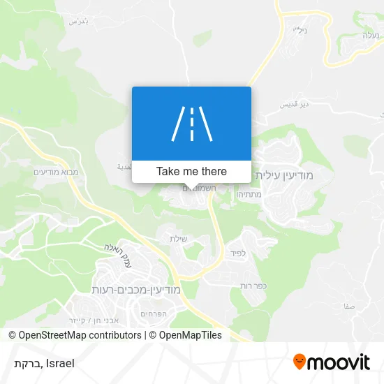 Карта ברקת