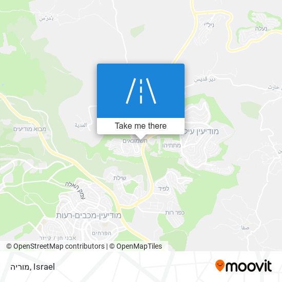 מוריה map