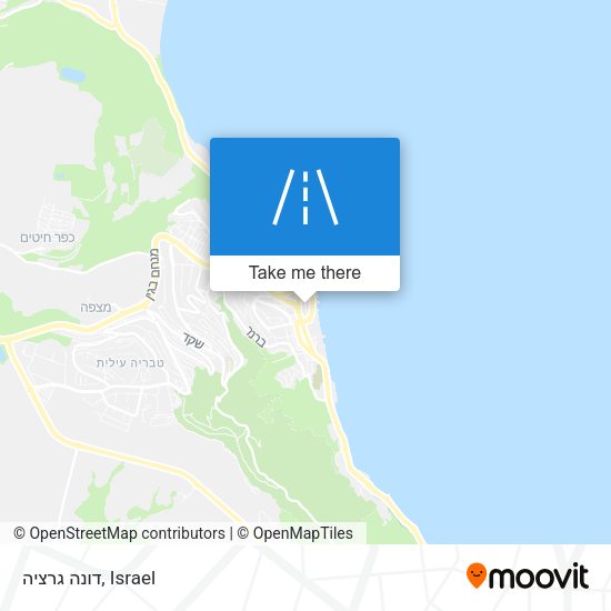 דונה גרציה map
