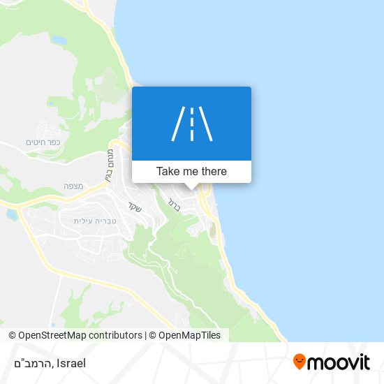 הרמב"ם map