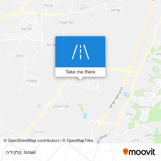 קלקיליה map