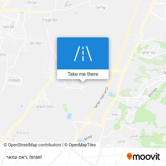 ראס עמאר map