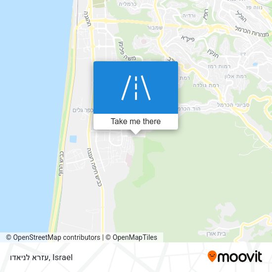 עזרא לניאדו map