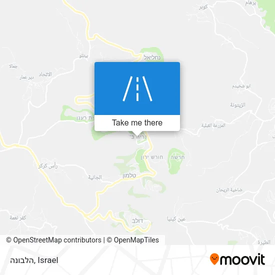 Карта הלבונה