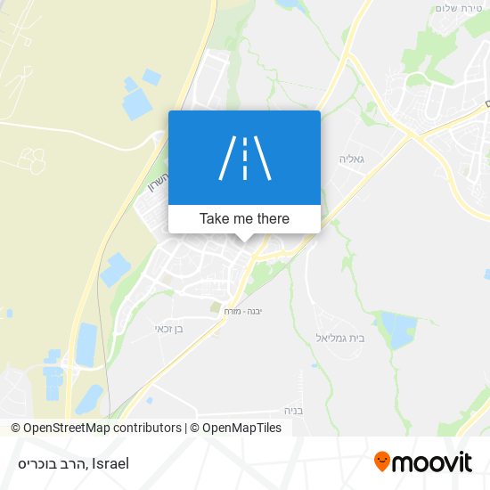 הרב בוכריס map