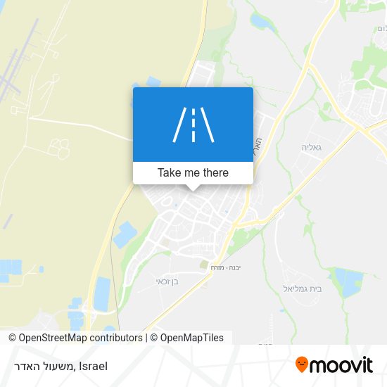 משעול האדר map