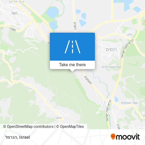 Карта הכרמל