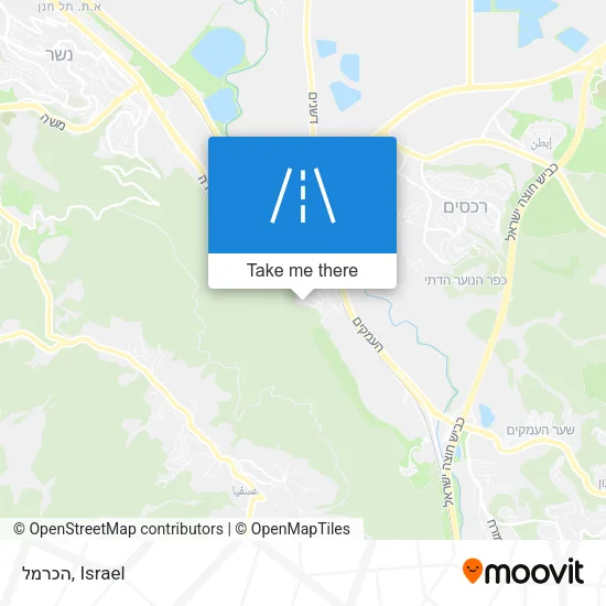 Карта הכרמל