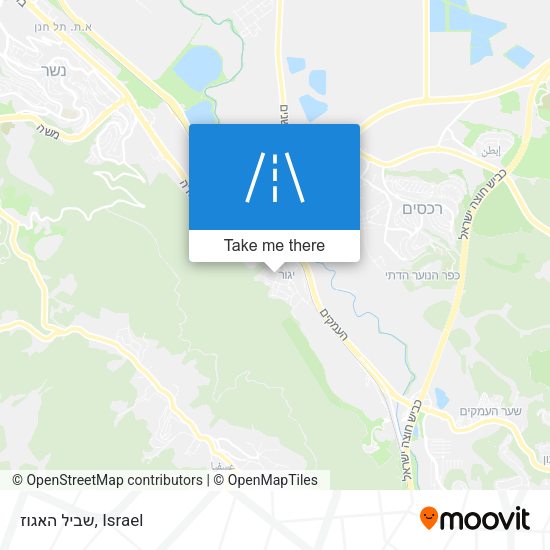 שביל האגוז map