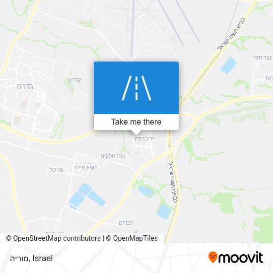 מוריה map