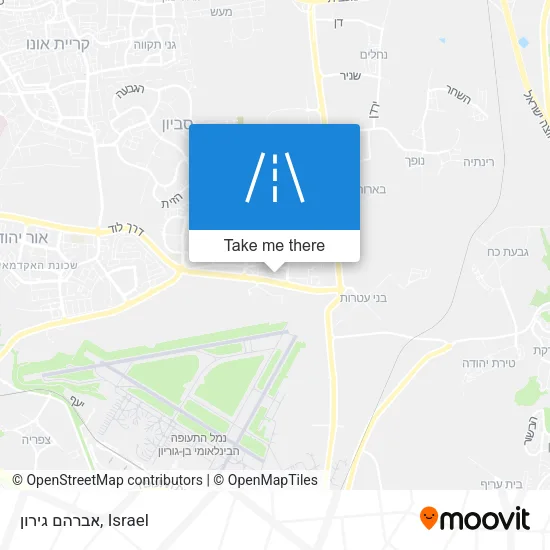 Карта אברהם גירון