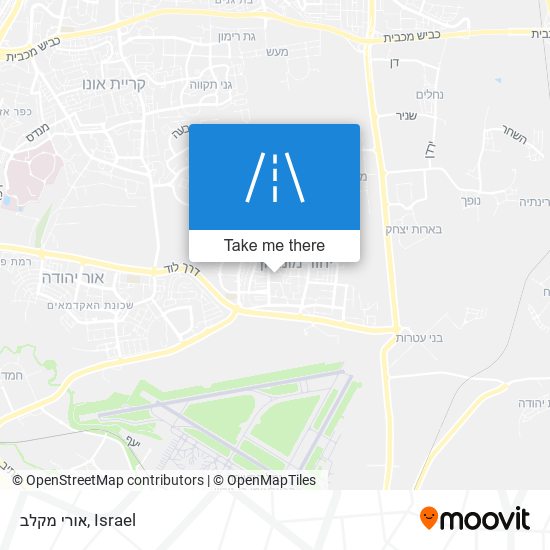 אורי מקלב map