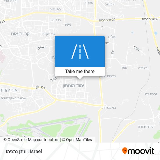 יונתן נתניהו map