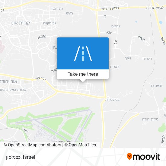 כצנלסון map