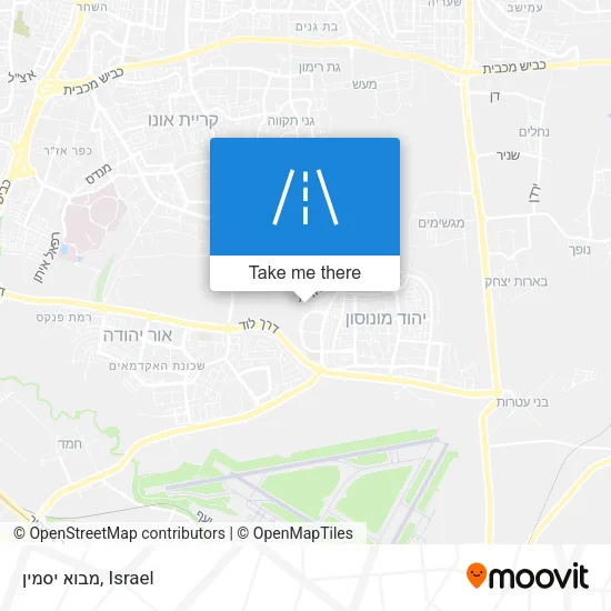Карта מבוא יסמין