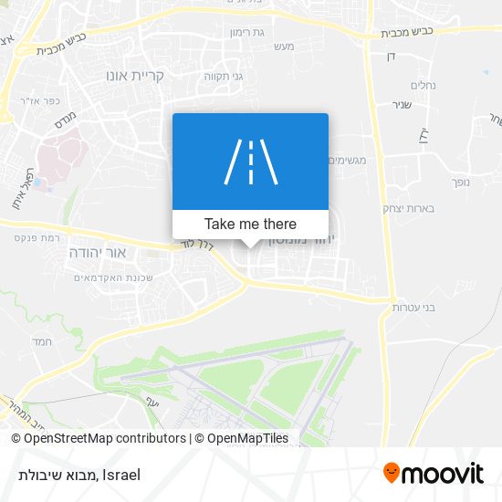 מבוא שיבולת map