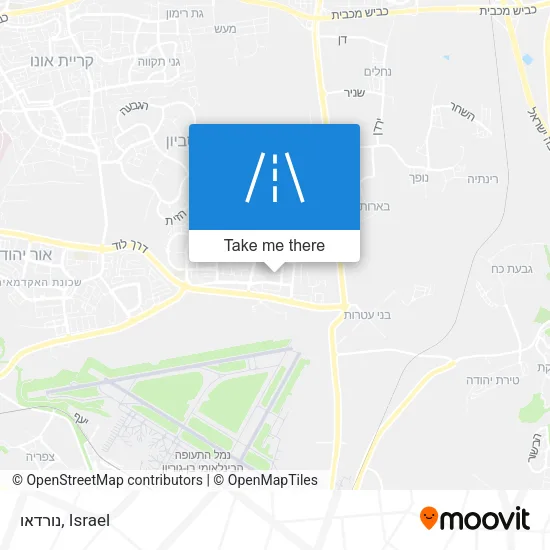 Карта נורדאו