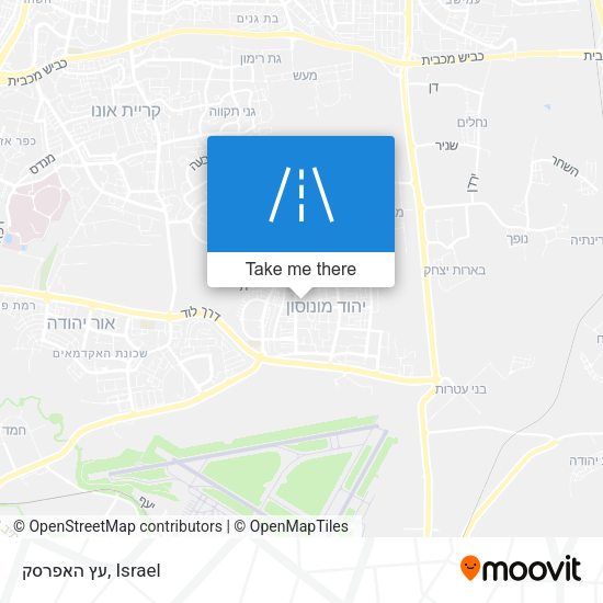 עץ האפרסק map