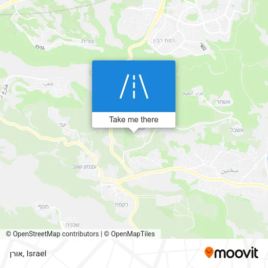 Карта אורן