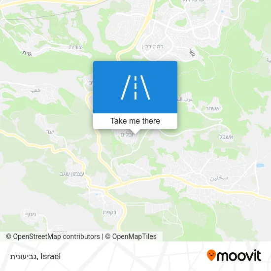 Карта גביעונית