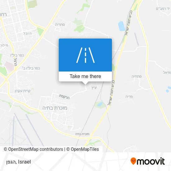 הגפן map