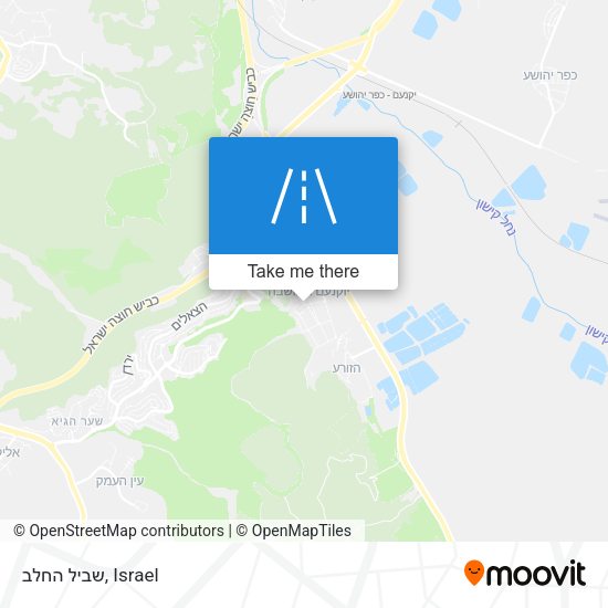 שביל החלב map