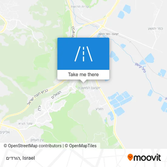 Карта הורדים