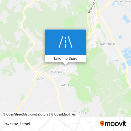 החצבאני map
