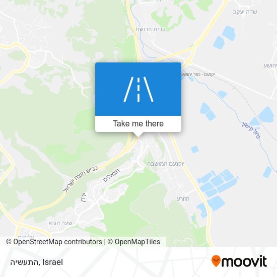 התעשיה map