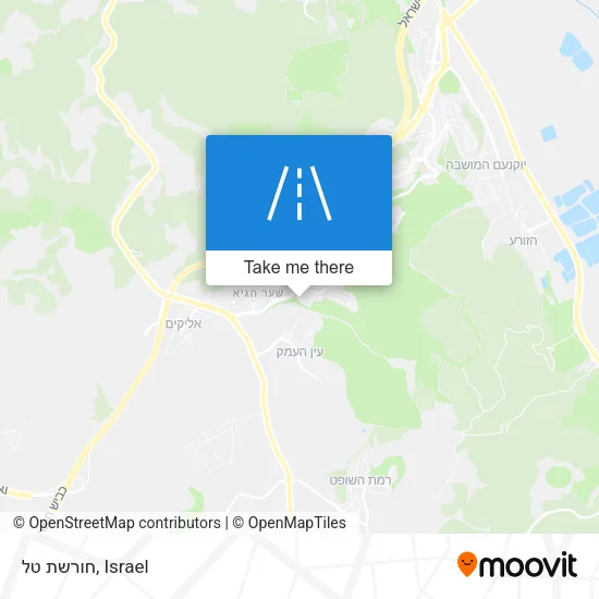 Карта חורשת טל