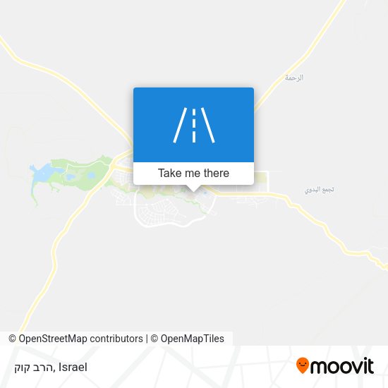 הרב קוק map